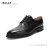 巴利（BALLY）男士皮革系带商务休闲黑色皮鞋德比鞋 SCRIVANI 600 黑色 8