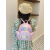 迪士尼（Disney）幼儿园书包女孩公主亮片小背包可爱女童户外 桃心粉色