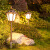 龙代（longdai）太阳能地插灯 别墅景观装饰超亮草坪灯小区防水花园庭院灯 古铜款双色光