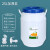 酵素桶级塑料桶猫粮桶密封桶水桶储水用酵母桶25升发酵桶 25升-加厚怡家版(配内盖)+饮水机龙头+排气阀