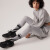 阿迪达斯 （adidas）SPORTSWEAR RUN boost运动鞋男女Stella Mc 白色/黑色 38 235mm