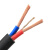 RVV国标铜3芯护套线1.5 2.5 4 6 16 10平方电缆线户外2心软电线 国标 3X16+1X10平方/100米