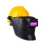 东部工品 高空焊工防护电焊安全帽头戴式自动变光焊工面罩全自动焊帽 高空不变光面罩（不含安全帽）