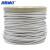 海斯迪克 HKCX-6 304不锈钢透明包塑钢丝绳 PVC包胶涂塑绳 （7×19结构）10mm/12mm