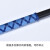 百舸  防滑花纹热缩套管  彩色热缩管把套电线保护套 蓝 内径35mm/1米  BGL0397