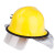 立始消防头盔韩式97款02式14款抢险救援防火防护扑火森林作训帽子3C证 14款头盔黄色(3C认证)
