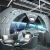西里尔科幻太空舱墙纸科技感背景墙3D立体延伸空间VR体验馆网吧网咖壁纸 无缝防水油画布/平