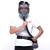 防毒面具全面罩喷漆甲醛农药可配电动风机双箭龙长管呼吸器防尘 700单独面具