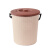 兰诗 FW1275 垃圾桶过滤桶茶渣桶塑料茶台废水桶小过滤垃圾筒茶水桶 卡其色单桶