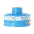 大杨P-H2S-2防毒面具滤毒罐 防硫化氢 防护过滤配件 中级过滤件蓝色 定制
