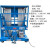高空久固牌铝合金升降机登高作业平台苏州升降车液压平台电动梯子 9米双柱普通型