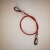 徐工中联三一吊车配重钢丝绳包塑钢丝绳重锤重环限位器用钢丝绳 M5连接环一个