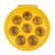 艾伯德 BZ065 9W、5V、常亮7天、3500k、LED 支架式警示标志灯 (计价单位：盏) 橙色