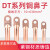 DT16/35/50/70/95/120/185/240/300平方铜鼻子接线端子铜线 DT4 (20个)