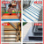 DUTRIEUX梯步防滑条台阶自粘止滑条 楼梯防滑条 室外踏步PVC防水防滑贴垫 红色/1米 带自粘胶 3厘米宽