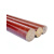 XMSJ耐磨实心胶木棒空心胶木电木管 大直径酚醛棒电炉绝缘保护套加工 红棕色8*1000mm 1x1x1mm