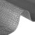 金诗洛 KSL295 塑料防滑地垫pvc镂空地毯网格防水酒店泳池脚垫0.9*20M(加密5.0厚灰色)