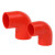 伟星（VASEN）PVC线管管件 阻燃电线保护管 16mm/20mm 绝缘电工配件 PVC管材配件 弯头红色 10个装 16mm