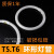 环形灯管三基色22w家用方四针T5T6吸顶灯灯管圆形环管40瓦白光32w T6 22W（白光）外直径18.5cm
