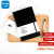 广博(GuangBo)A5笔记本子绑带记事本商务办公硬面皮面本 120张 黑色 GBP20001