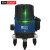 赛纬 红外线激光水平仪5线绿光高精度平水仪蓝光自动打线 超强2线绿光SW-662S+脚架