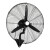 格安德 工业风扇落地扇  强力电风扇立式强力大风量摇头落地扇商用风扇3米电线 750壁扇塑叶