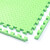 七彩阁 拼接地垫 泡沫垫 防摔地板加厚垫子 单位：块 绿色 60*60*1.2cm【树叶纹】