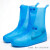防水雨鞋套防滑耐磨加厚底下雨天脚套户外透明水鞋鞋套防水的鞋套 防雨雪橘色 尺码30-31