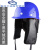 德国品质棉安全帽内衬工地冬季建筑防寒保暖帽衬可拆卸通用加绒内 黑平绒款内胆+蓝色安全帽