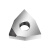 金刚石刀片PCD钻石铣刀粒高精铜铝用高光车刀片WNMA08APKTSNMA DCMW070202 PCD