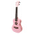 尤克里里女初学者樱花个性女生款可爱学生23 寸 21 寸便携小吉他刻字 粉色樱花标配 21英寸