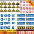 废气排放口标识牌 标志牌 标识牌 铝板安全牌警示牌定制定做