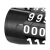 苏识 ZCU665银 五位密码锌合金U型密码锁短梁（计价单位：个）银