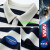 NASADKGM条纹polo衫短袖男夏季日系休闲五分袖bf潮流简约宽松半袖上衣 宝蓝色 L（建议110-150斤）