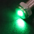 6mm8mm金属指示灯LED带线电源防水信号灯红黄蓝绿白色12V24V220V 绿色 3V  弧面  6mm