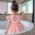 迪士尼（Disney）女童泳衣儿童女孩2024新款小童洋气夏季游泳公主宝宝连体裙式泳装 3230(送同款泳帽) 140cm