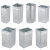 户外垃圾桶内筒内胆室内垃圾箱加厚不锈钢镀锌铁桶内桶可定制 58L