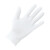白手套棉尼龙工厂碳纤维护静电作业劳保加厚耐磨透气薄白棉手 防手套中码1双 9号