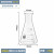 化科 玻璃三角烧瓶烧杯锥形瓶化学实验器材50-5000ml 玻璃锥形瓶喇叭口300ml 