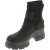 UGG美版女款BROOKLYN厚底防水切尔西靴雪地靴时尚保暖1143851 FRSN- 黑色 8.5(中国 39.5)