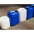 加厚25L堆码桶实验室废液桶30升塑料化工试剂桶级水桶油桶酒 25L 方桶(蓝)加厚纯料