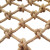 阿力牛 AQJ110 麻绳网孔防护网 顶棚景区护栏网隔离网 菱形打结网  10mm绳粗10cm网孔3×5m