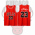 禾盼罗斯球衣公牛队1号篮球服套装男女生拉文德罗赞11号定制23号背心 红色(单上衣 23号乔D) S(建议身高140-155)