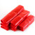 卫洋WYS-999 红色小号手提垃圾袋 酒店超市打包袋背心垃圾袋收纳袋 小号 28x48cm 100个