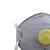 代尔塔（Deltaplus）104023 M1200VWC 罩杯型活性炭FFP2带阀防护口罩 粉尘油性颗粒物防护DKH 10个/盒