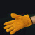 定制氩弧焊专用手套 手套电焊手套软皮耐高温防烫耐磨专用薄短款 黄色皮(1副) L
