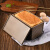贤狮吐司面包模具土司盒子模具450克带盖不粘烤箱家用烘焙烤面包用具 450带滑盖+切片器+刀+吐司袋10只