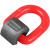 焊接D型环G80高强度起重合金钢吊环  吊耳船用带卡簧整体模锻连接 模锻焊接环2吨