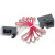 工贝plc扩展模块延长线 适用于S7-200smart控制器 io模块连接线 8针接头 适用于原装和工贝标准型1米长