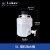优质塑料放水桶5升10升25升塑料龙头瓶 HDPE放水瓶 下口瓶耐酸碱 5L（HDPE黑盖）
